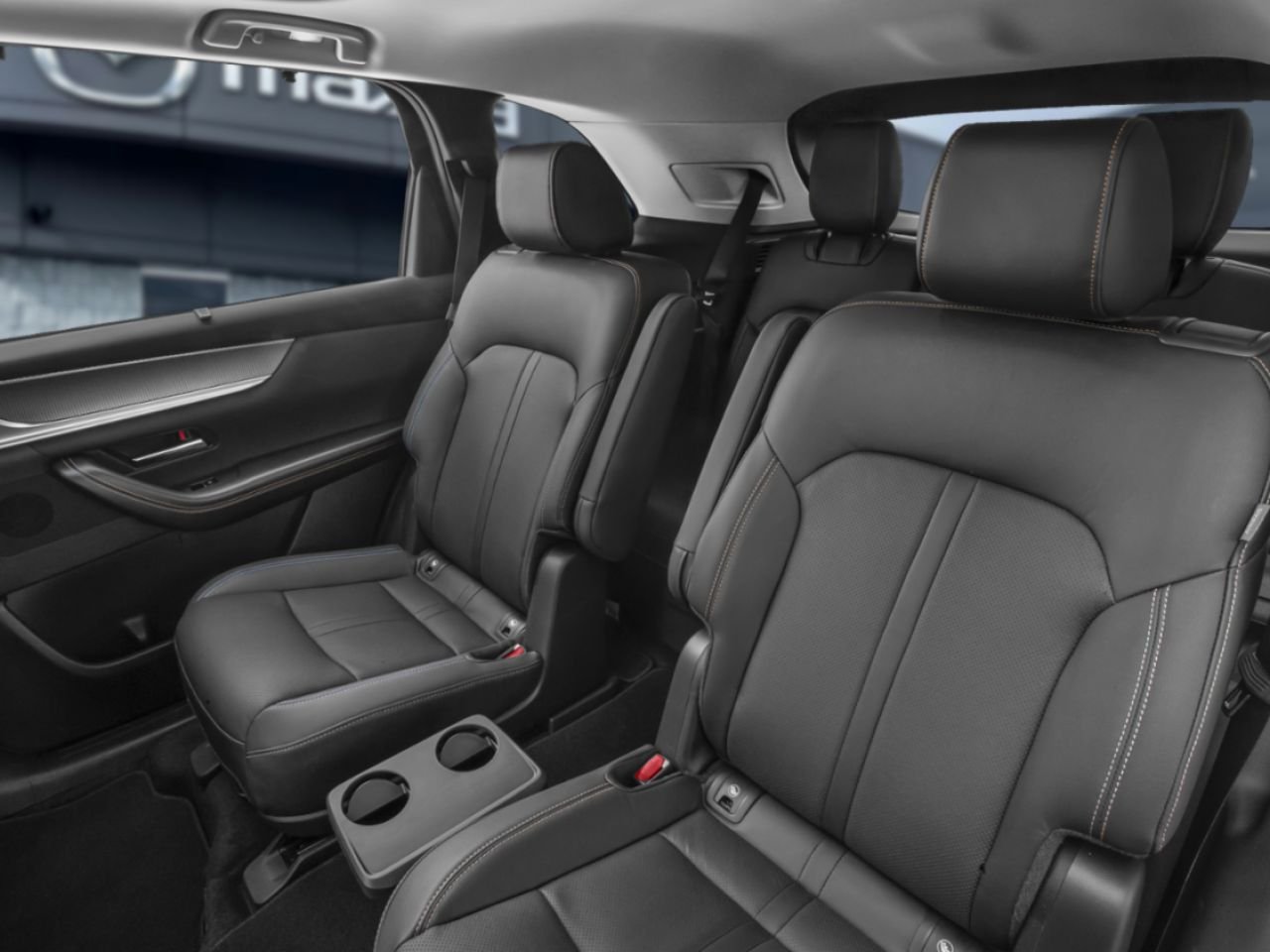 2026 Mazda CX-90 MHEV GT TI, 7 PASSAGERS, BANQUETTE, COMMANDE AU VOLANT Jet Black Mica Val-David - photo #6