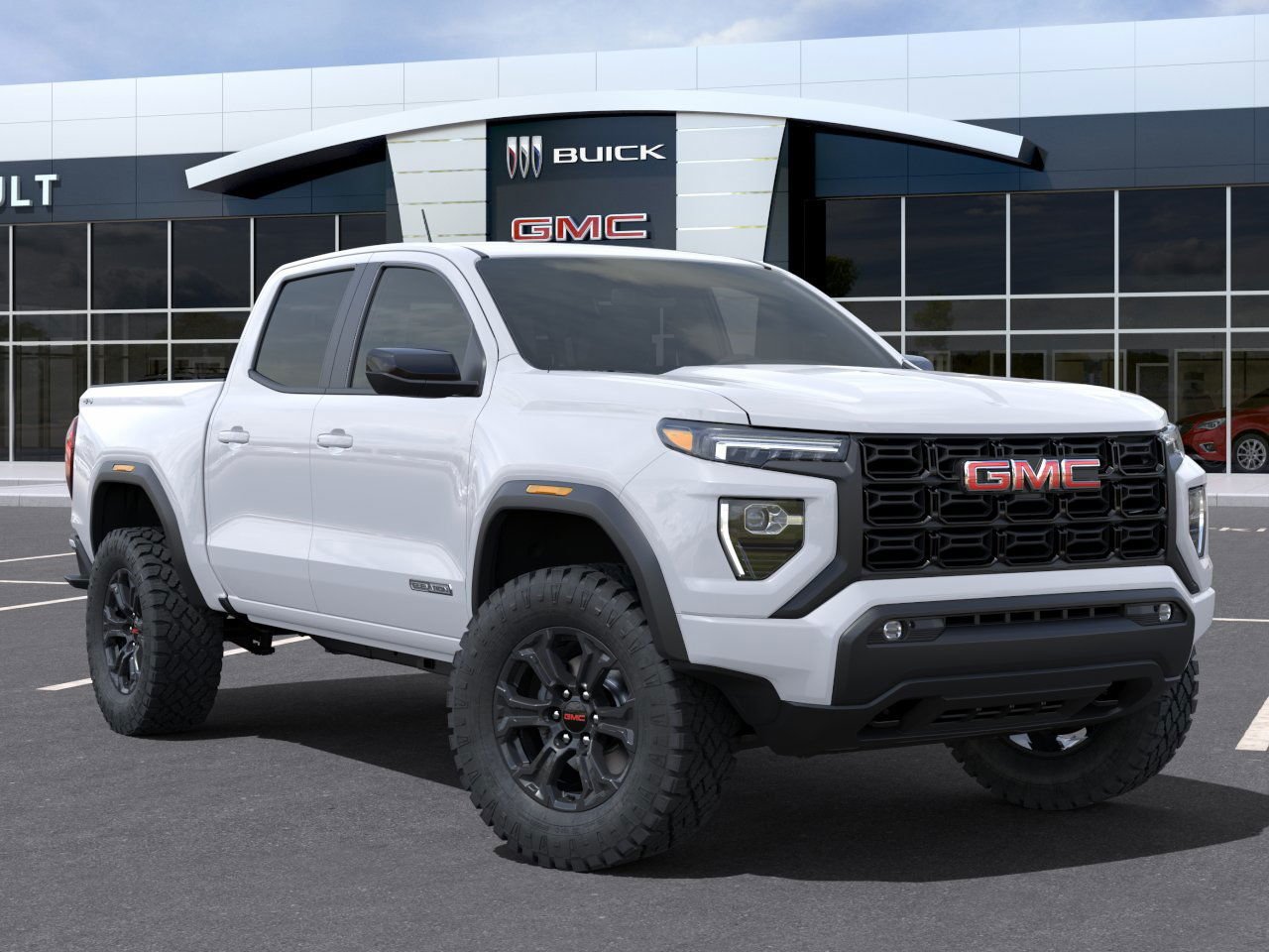 GMC Canyon Elevation 2025 Blanc sommet Saint-Eustache - photo #6