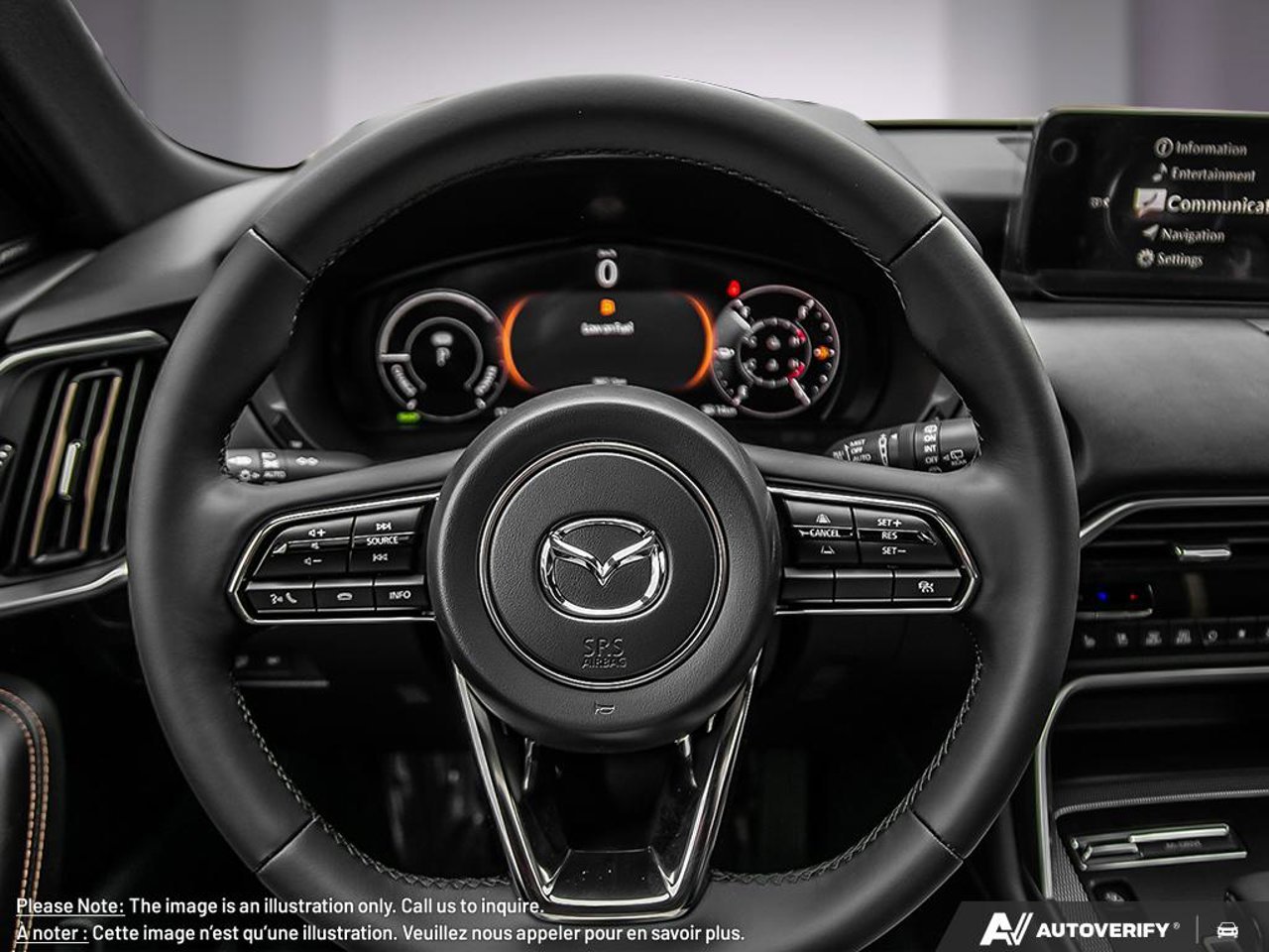 Mazda CX-70 hybride rechargeable JM3KJDHA1T1206007 2026 Noir de jais mica Mirabel - photo #11
