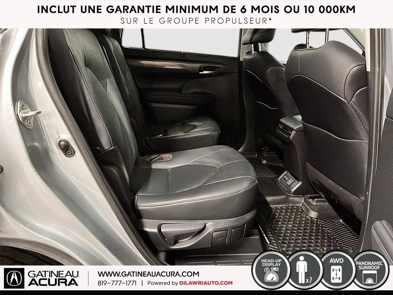 Toyota Highlander Platinum AWD 2021 Argent Gatineau - photo #22