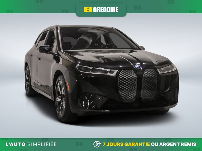 BMW iX 2023 Noir Laval - photo #0