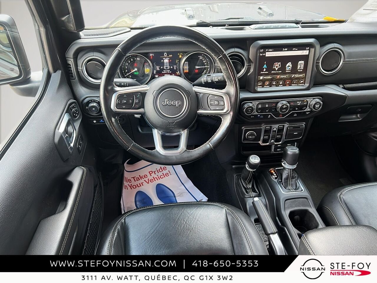 2022 Jeep Wrangler 4xe SAHARA UNLIMITED Grey Ste-Foy - photo #13