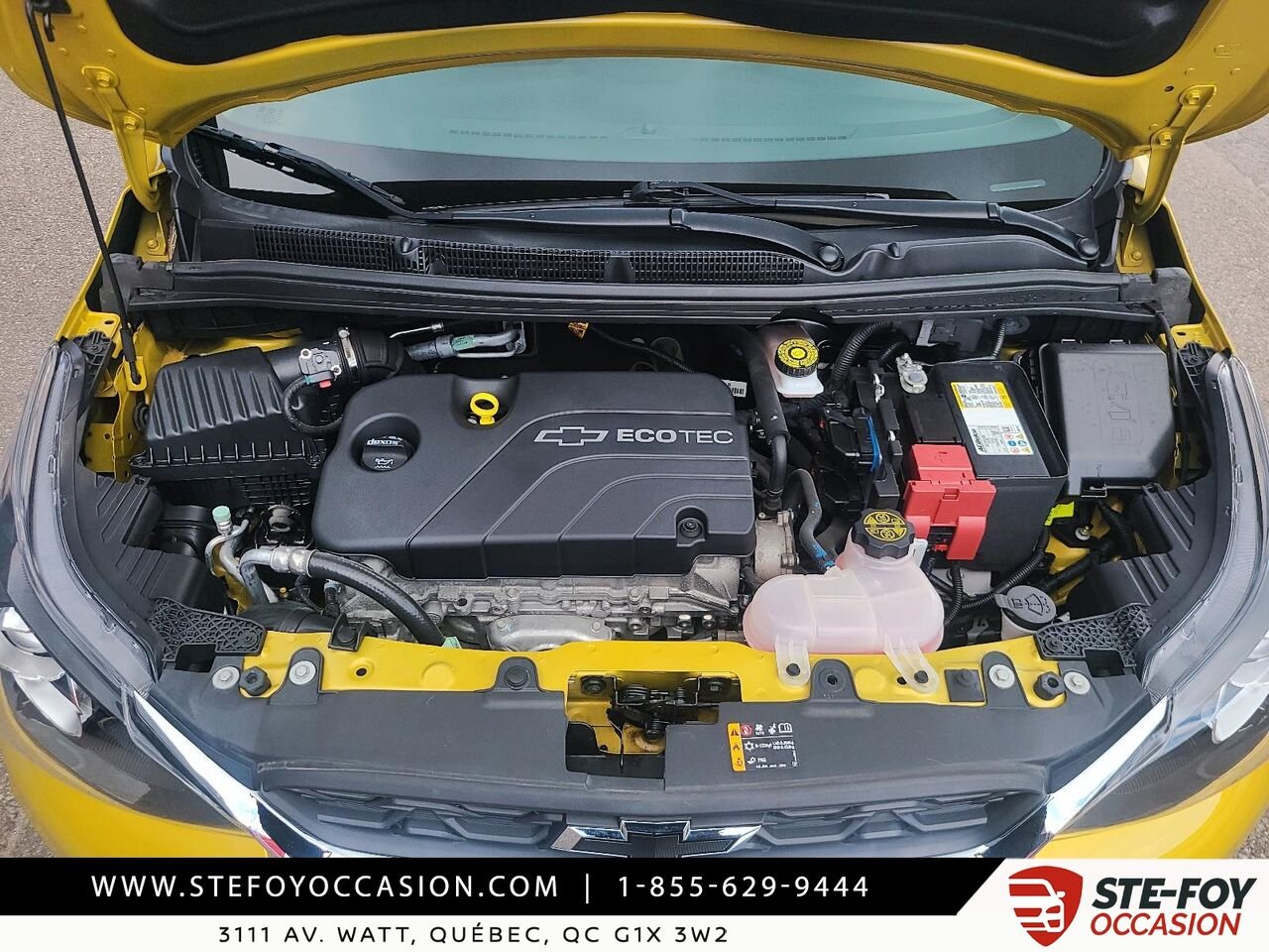 2022 Chevrolet Spark 1LT Yellow Québec - photo #10
