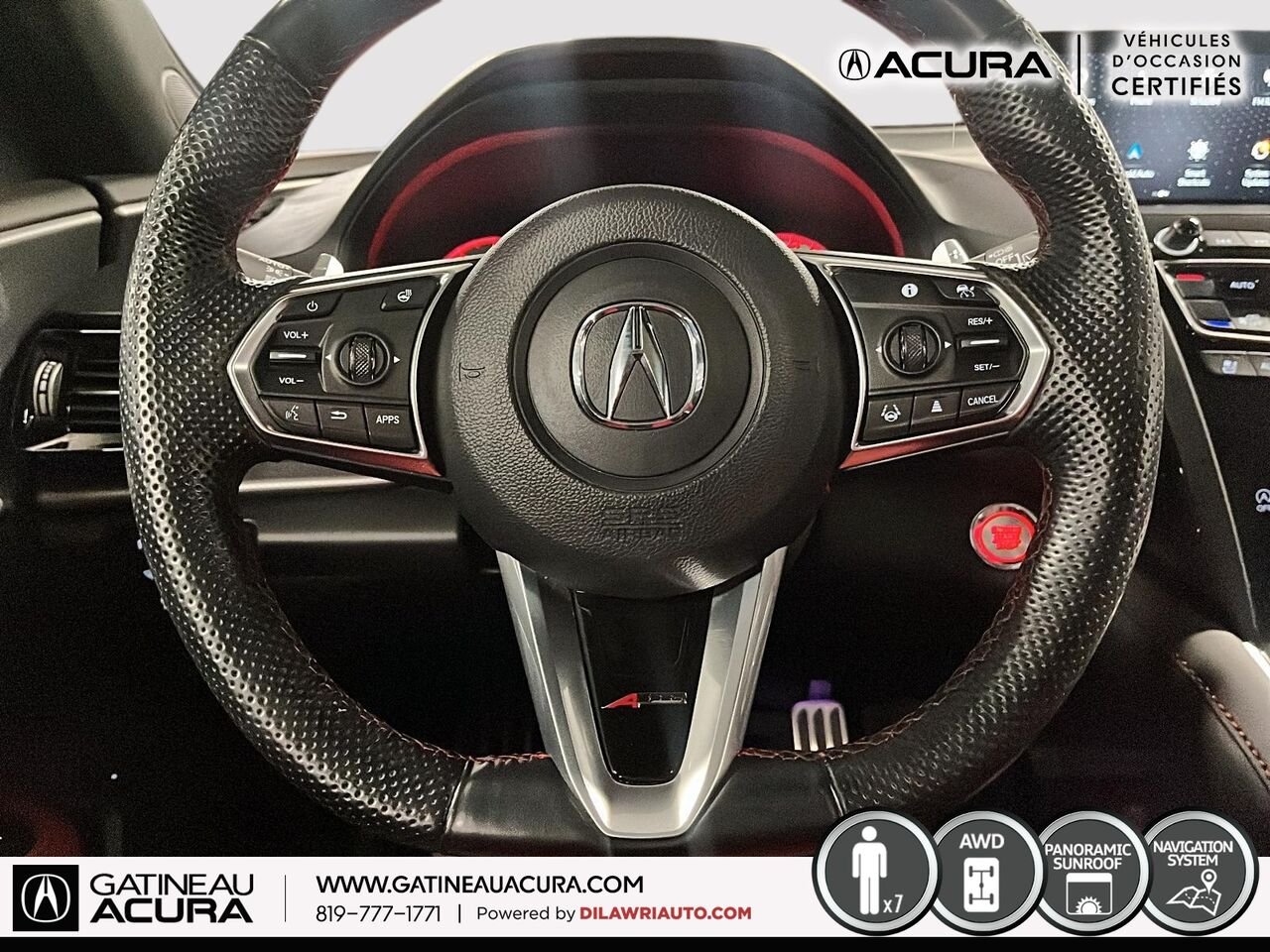 Acura RDX A-Spec SH-AWD 2023 Noir Gatineau - photo #8