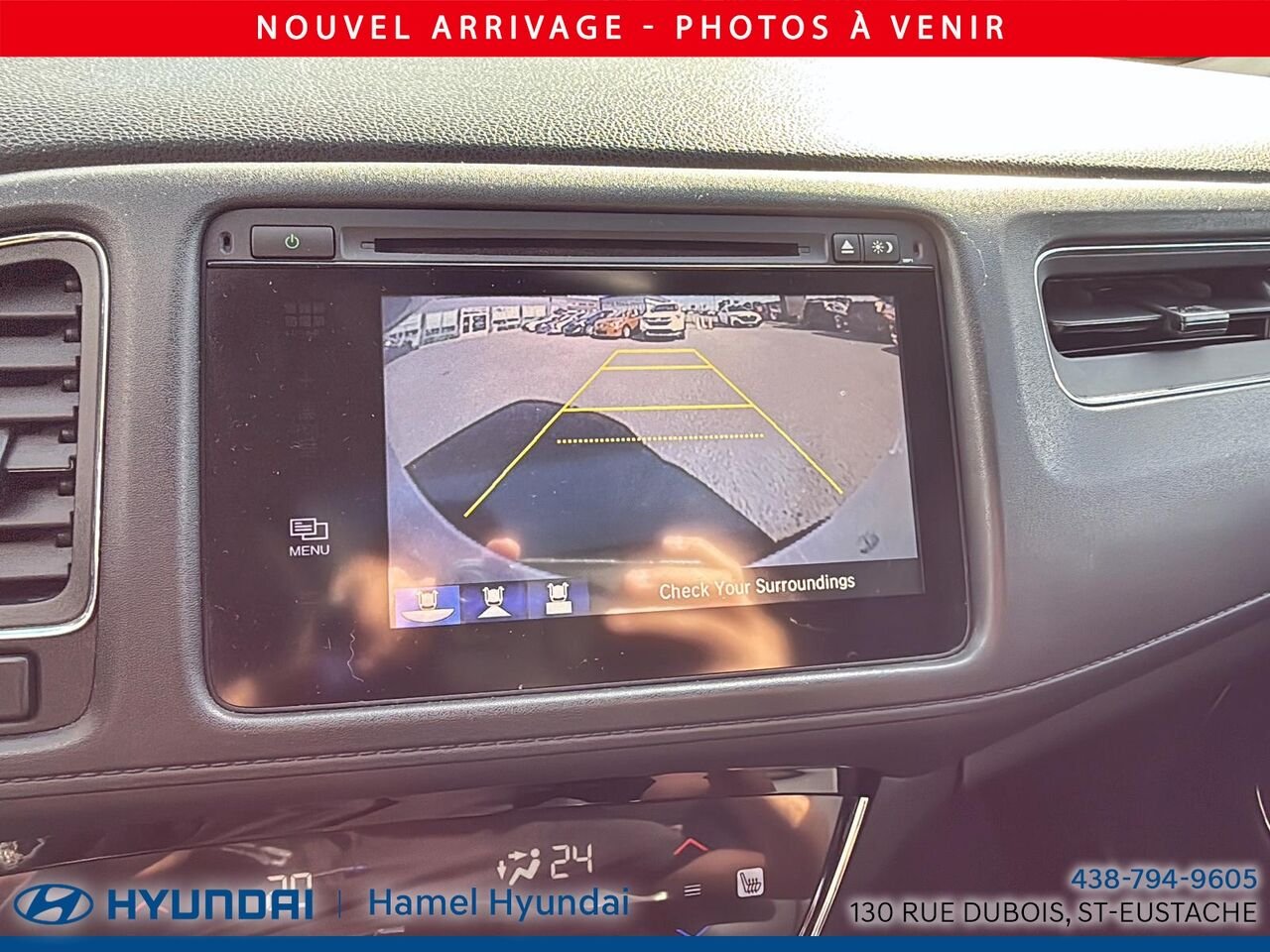 Honda HR-V 2016 Blanc Saint-Eustache - photo #5