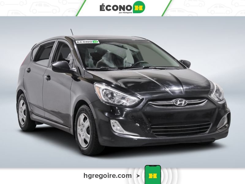 2017 Hyundai Accent Black Saint-Eustache - photo #0