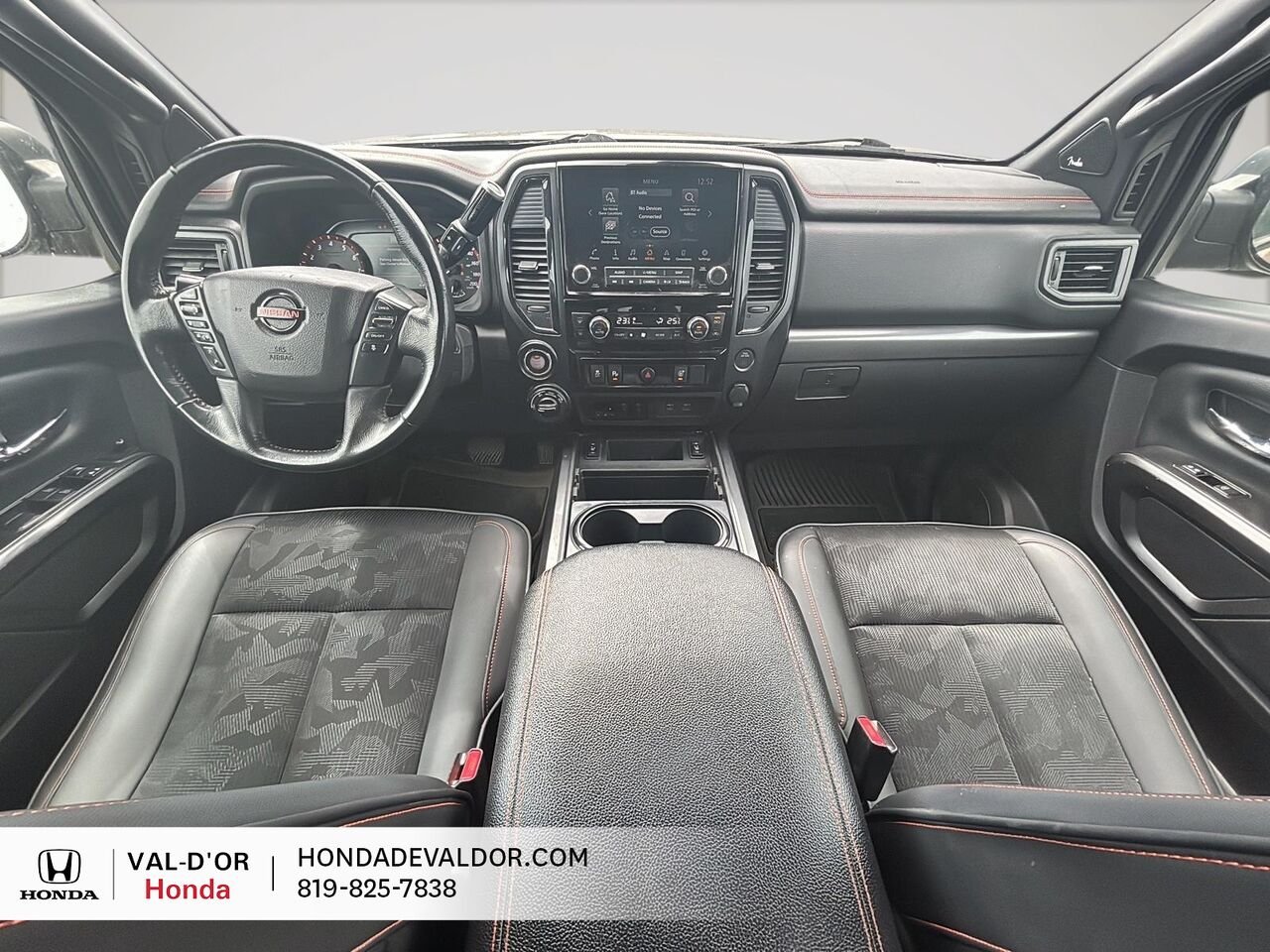 Nissan Titan PRO-4X cabine double 4x4 2020 Brun Val-d'Or - photo #7