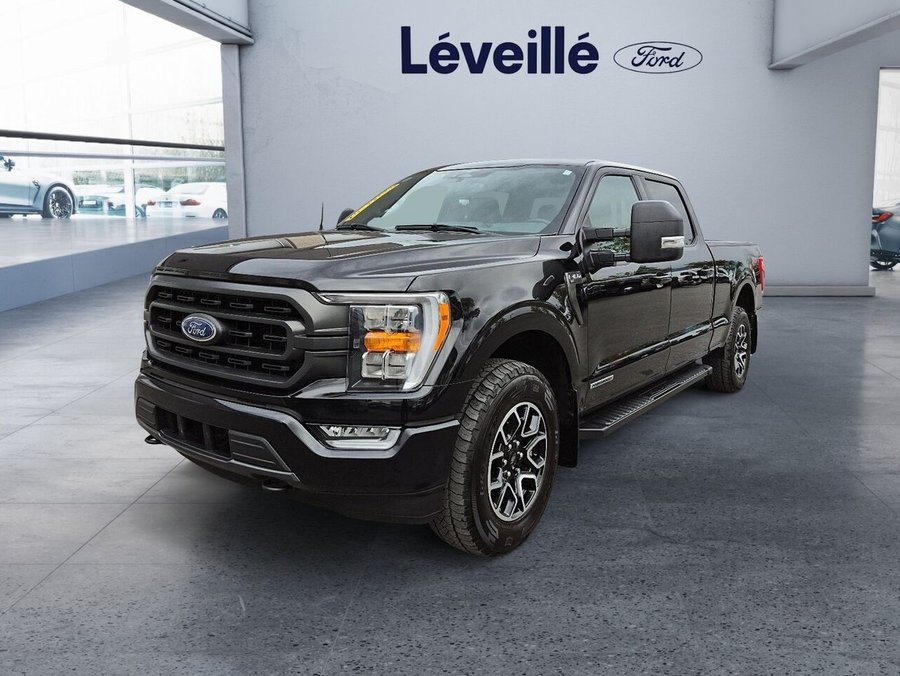2023 Ford F-150 XLT POWERBOOST ** 302A ** SPORT ** FX4 ** 18P ** MAX TOW ** 6,5 pi Black