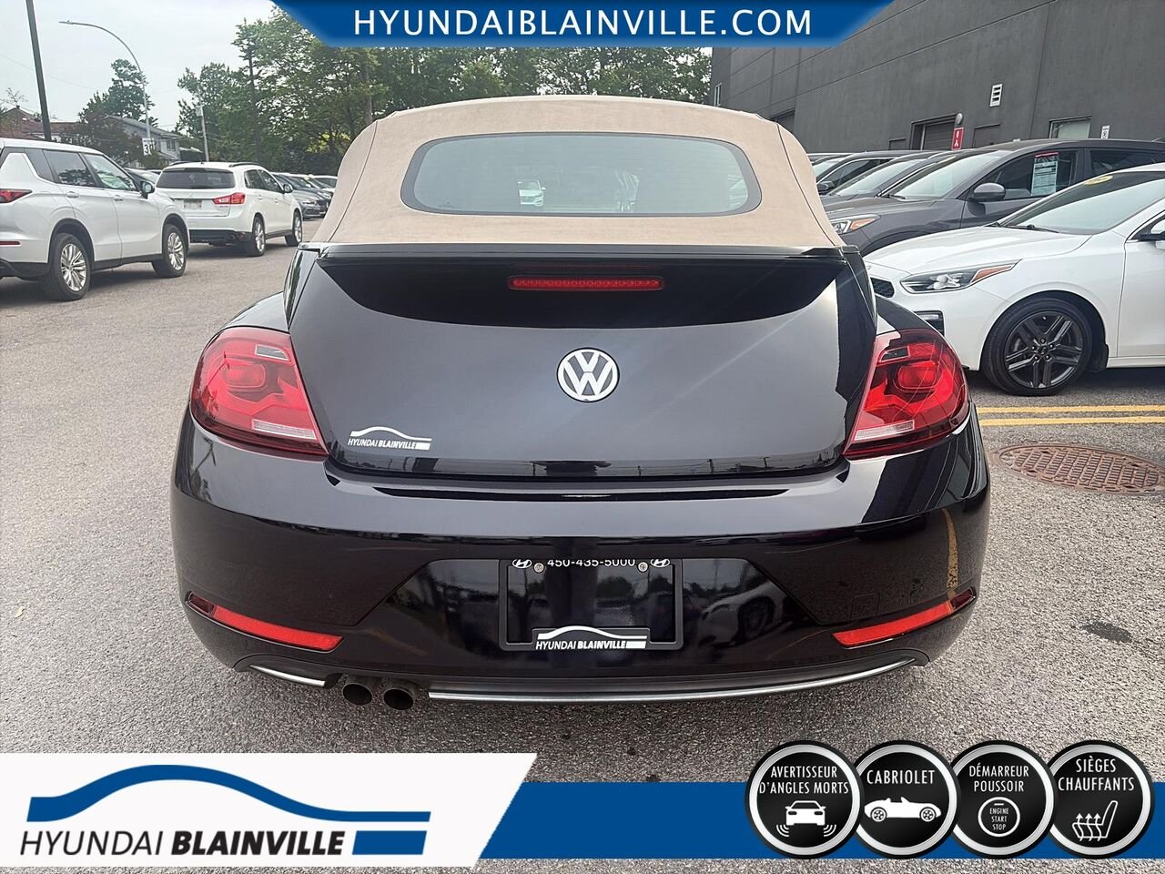 Volkswagen Beetle Décapotable 2018 Noir Blainville - photo #4