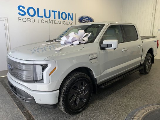 2023 Ford F-150 Lightning LARIAT LARIAT cabine SuperCrew 4RM caisse de 5,5 pi Grey