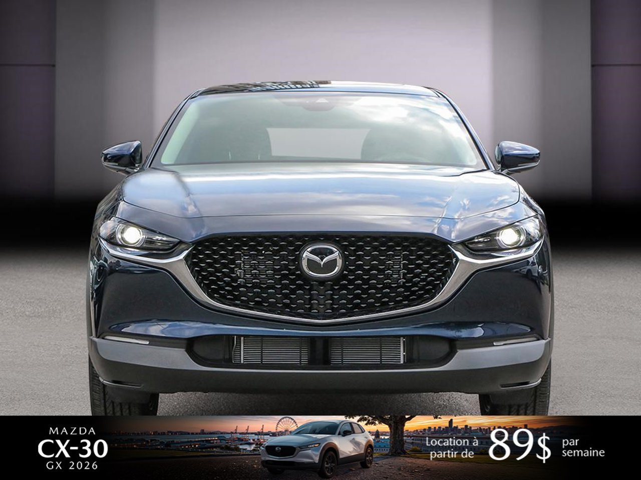 Mazda CX-30 3MVDMBDL8TM244257 2026 Bleu cristal foncé mica Mirabel - photo #1