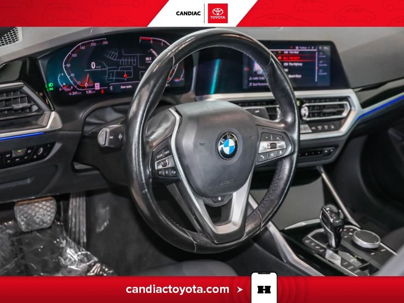 BMW 330I TA04269 | 330i xDrive AWD - CUIR - TOIT OUVRANT 2020 Noir Laval - photo #11