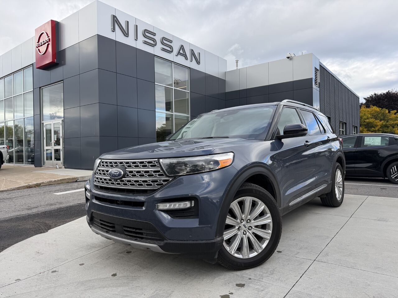 Ford Explorer 4 roues motrices - Limited 2021 Bleu Châteauguay - photo #0