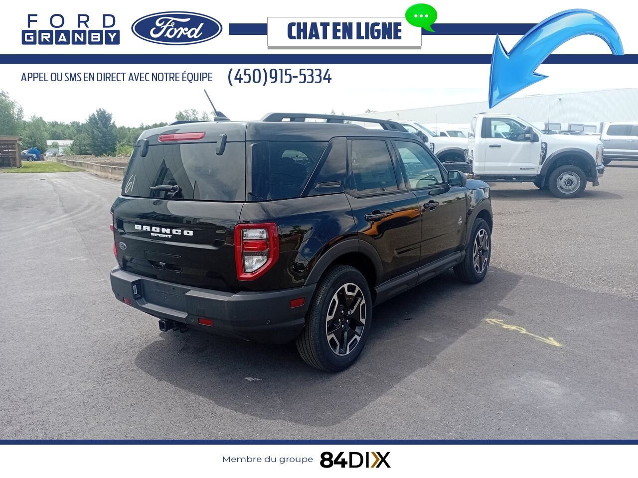 Ford BRONCO SPORT 2024 Noir Granby - photo #4