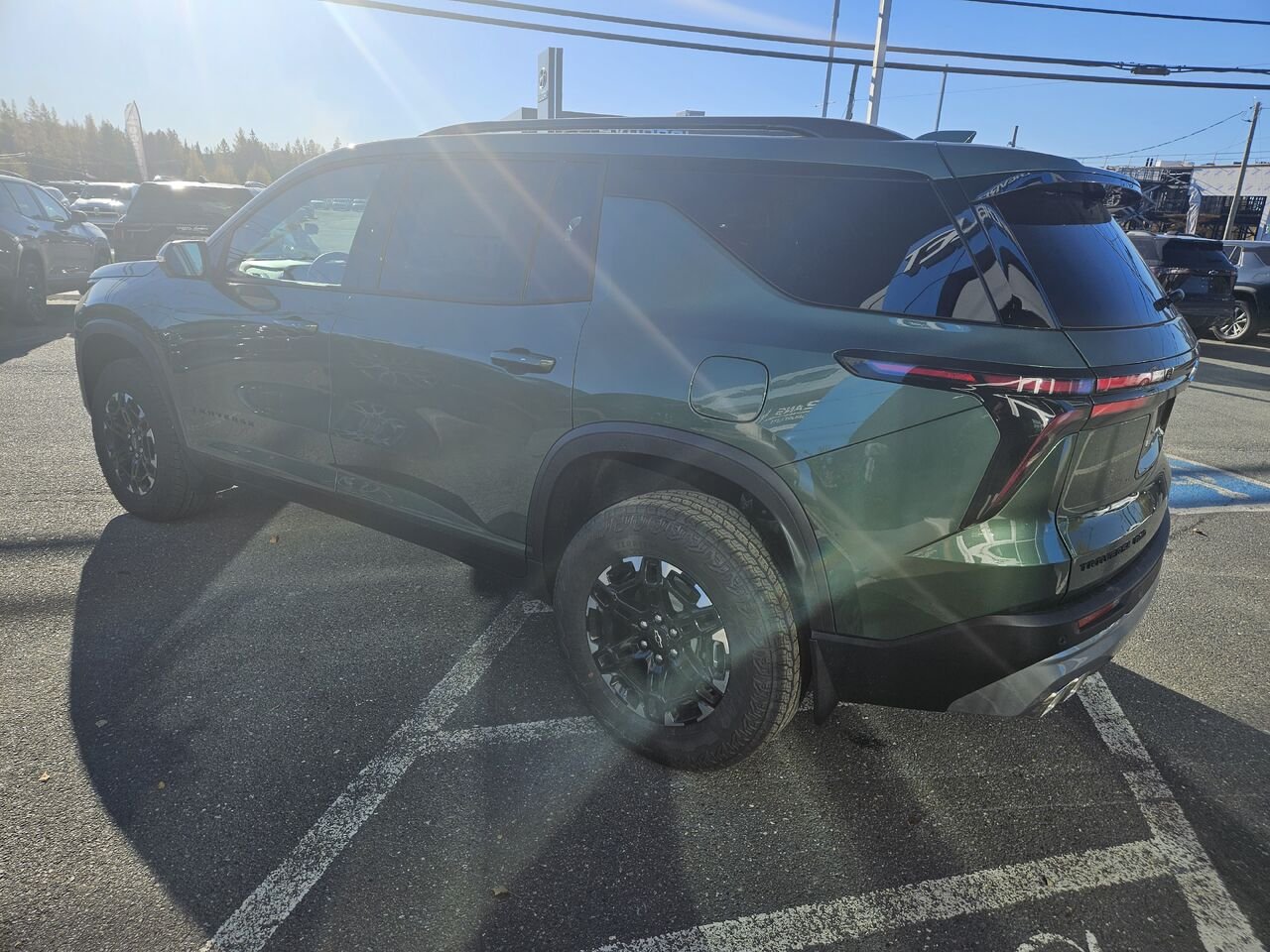 2027 Chevrolet Traverse Z71 4 portes TI Trillium Green Metallic Thetford Mines - photo #6