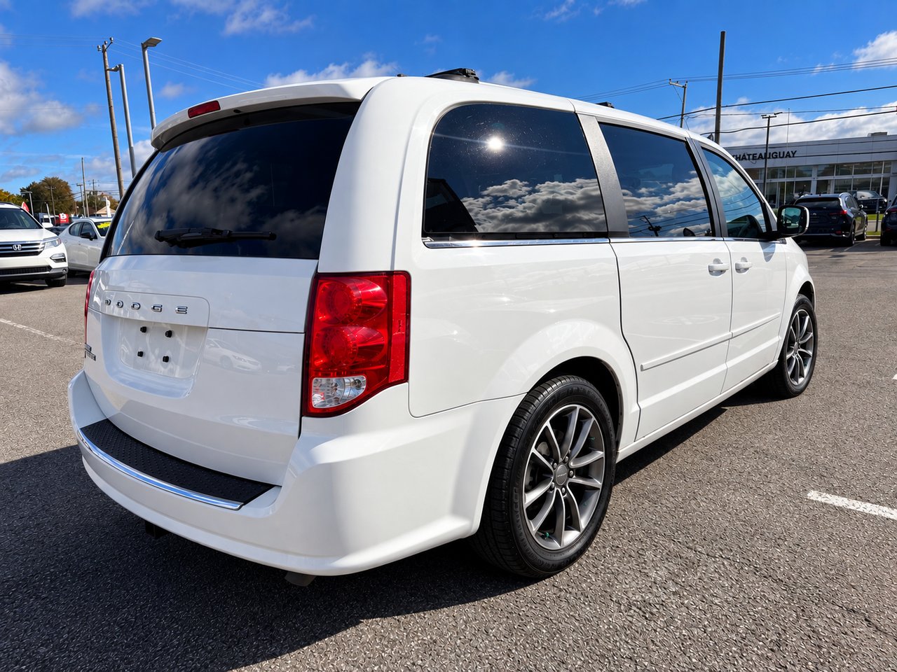 Dodge Grand Caravan SXT 2017 Blanc Châteauguay - photo #4