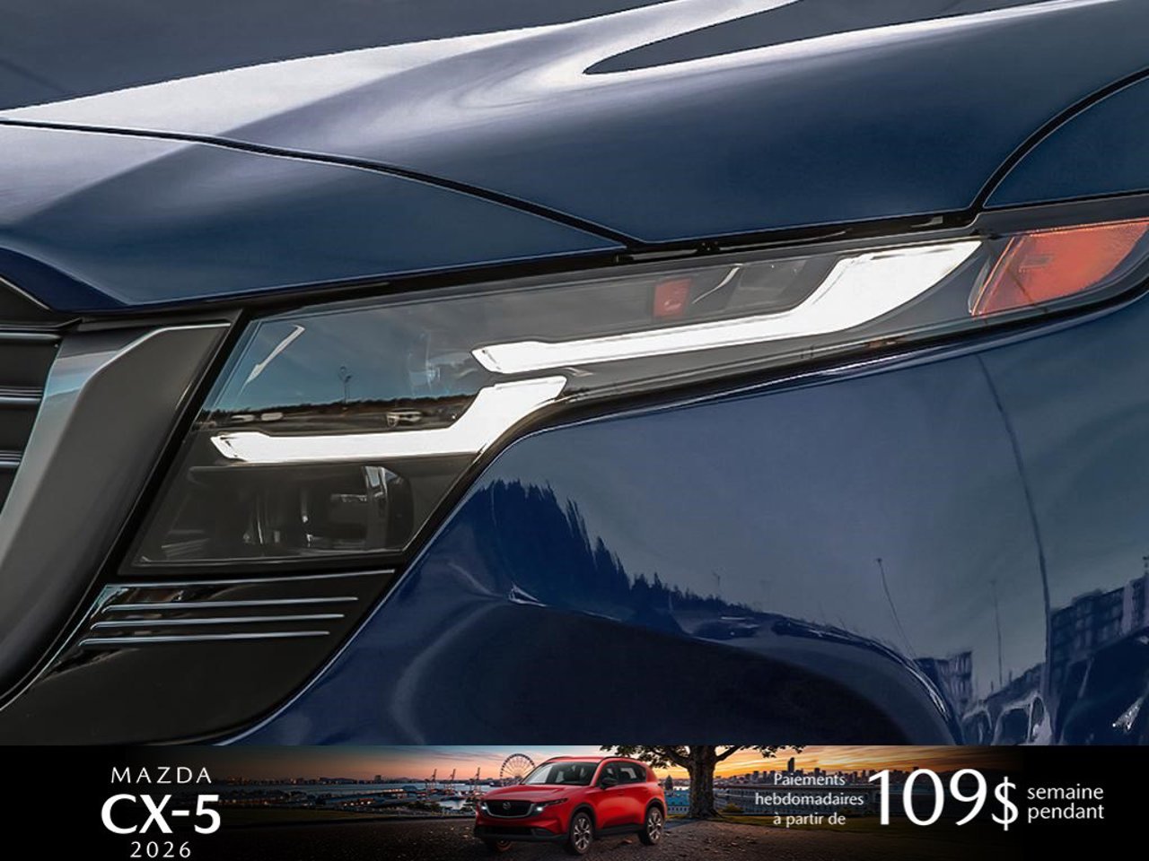 Mazda CX-5 JM3KMCHA5T0198162 2026 Bleu marine mica Mirabel - photo #8