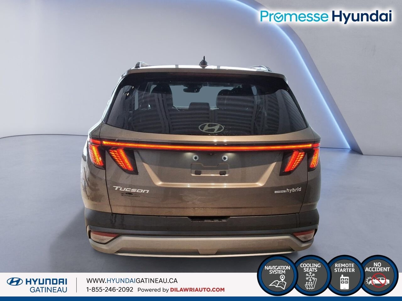 2025 Hyundai Tucson Hybrid Bronze Gatineau - photo #2