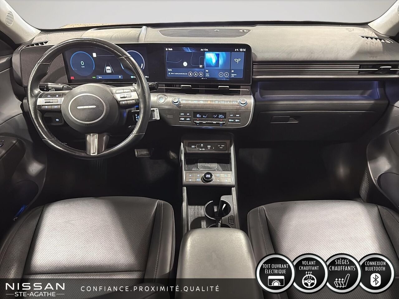 2024 Hyundai Kona Electric ULTIMATE TA | 100 % ÉLECTRIQUE | TOIT OUVRANT | CAMÉRA 360° | TÊTE HAUTE Red Saint-Jérôme - photo #9