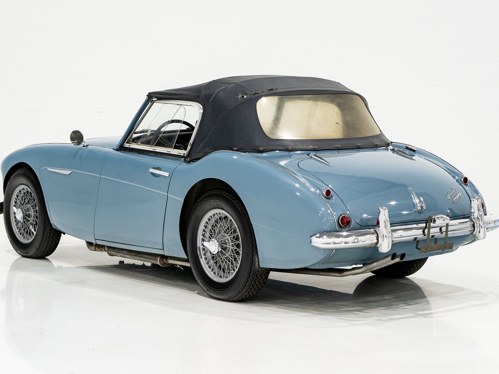 Austin Healey 3000 Recent drivetrain complete rebuild **PRIX EN USD** 1960 Bleu Montréal - photo #23
