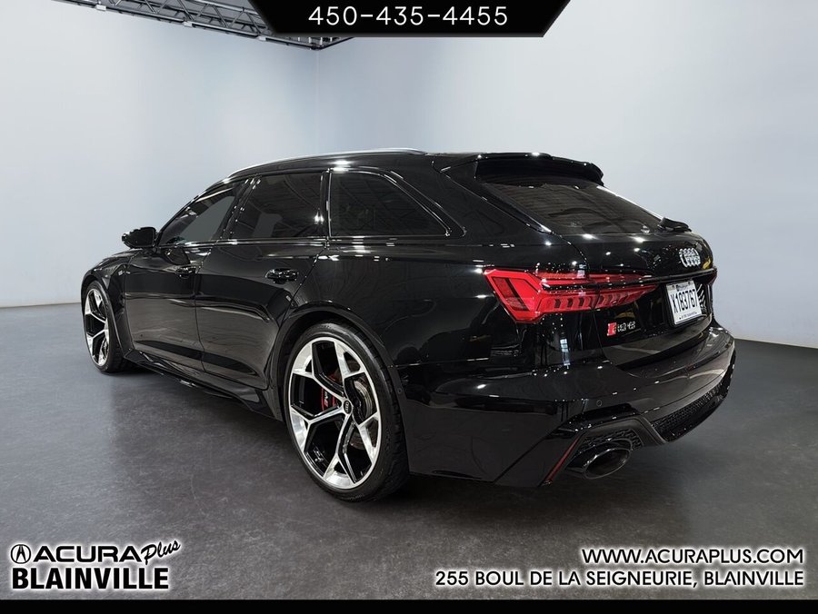 Audi RS 6 Avant 4.0 TFSI quattro Tiptronic de performance 2024 Noir