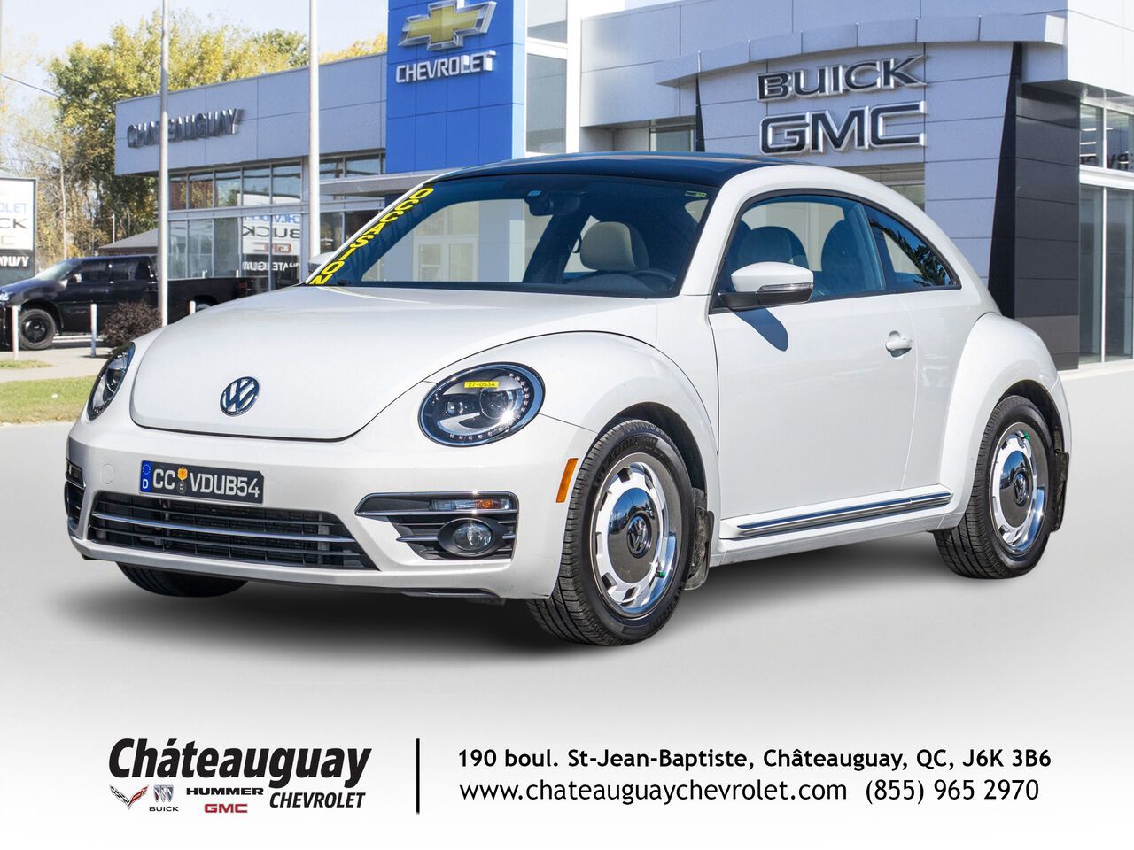 White 2018 Volkswagen Beetle Hatchback Automatic