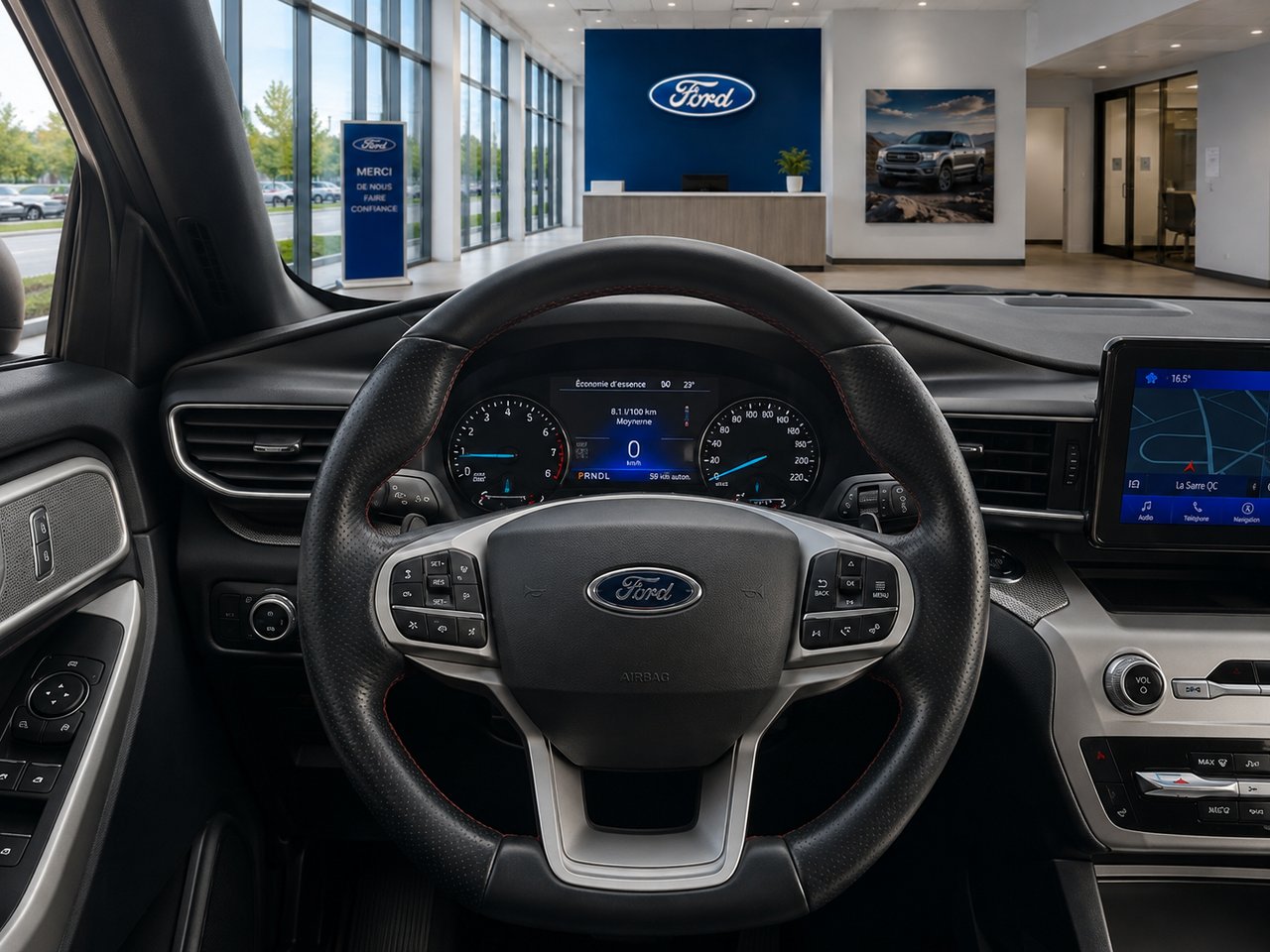 2022 Ford Explorer Green La Sarre - photo #7