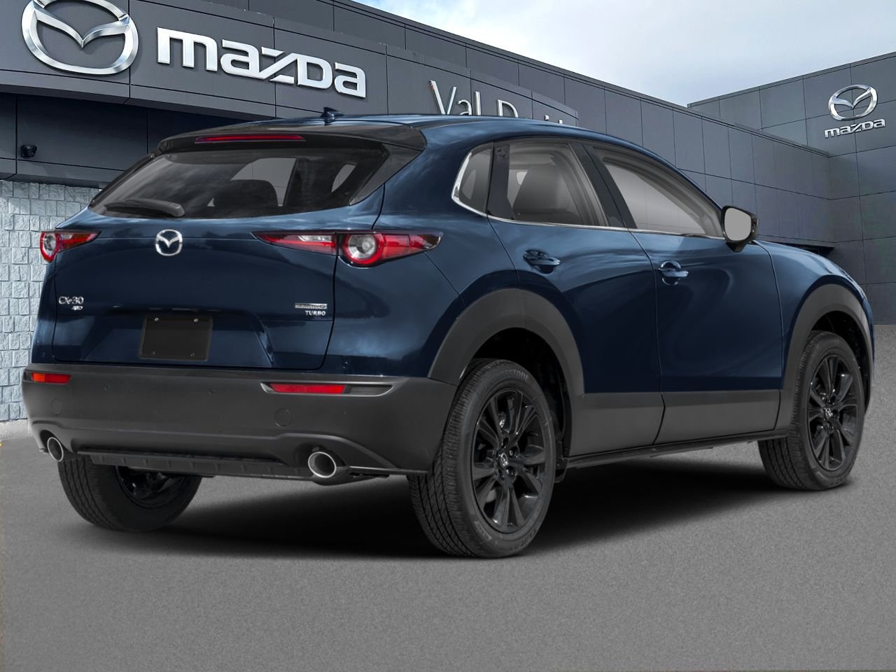 Mazda CX-30 GT TI avec moteur turbo, KURO 2026 Bleu cristal foncé mica Val-David - photo #2
