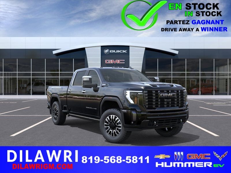 2026 GMC Sierra 2500HD Denali Ultimate cabine multiplace 4RM 159 po Onyx Black