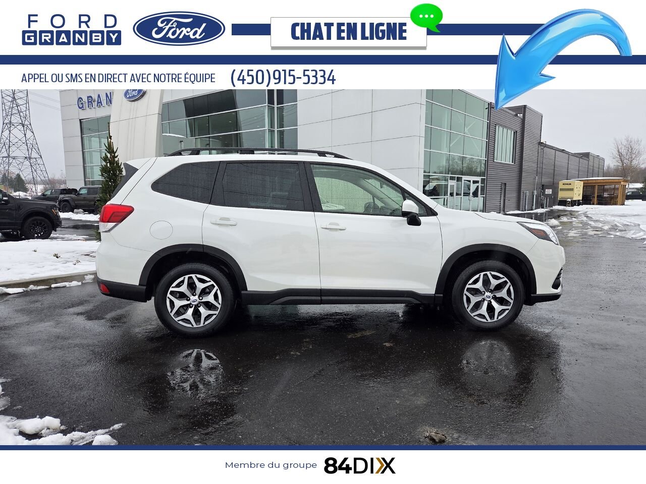 Subaru Forester 2023 Blanc Granby - photo #7