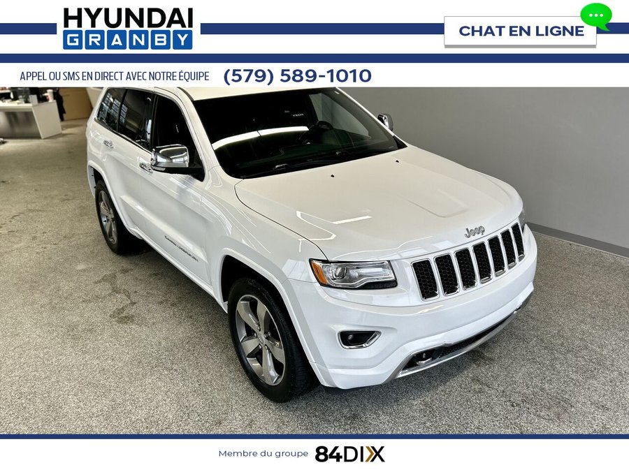 Jeep Grand Cherokee Overland 2015 Blanc