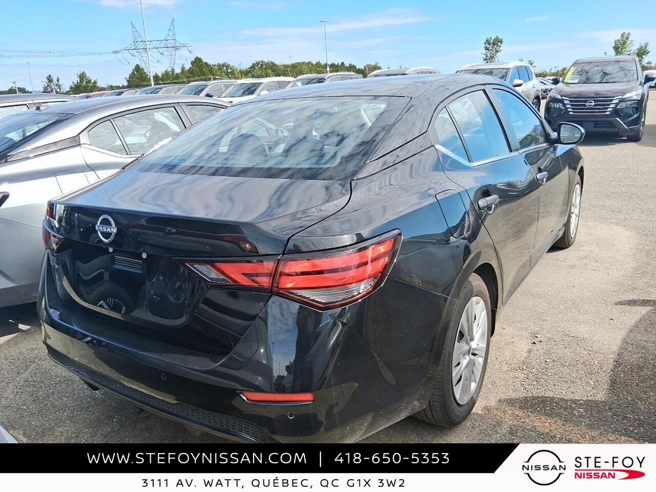 Black 2024 Nissan Sentra Sedan Front-Wheel Drive Automatic