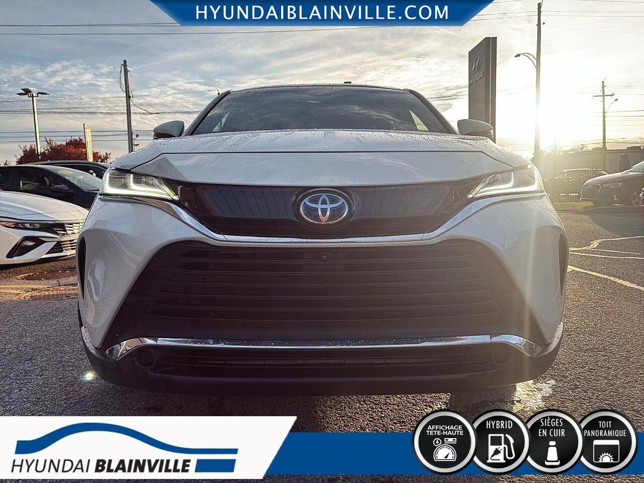 Toyota Venza 2021 Blanc Blainville - photo #1