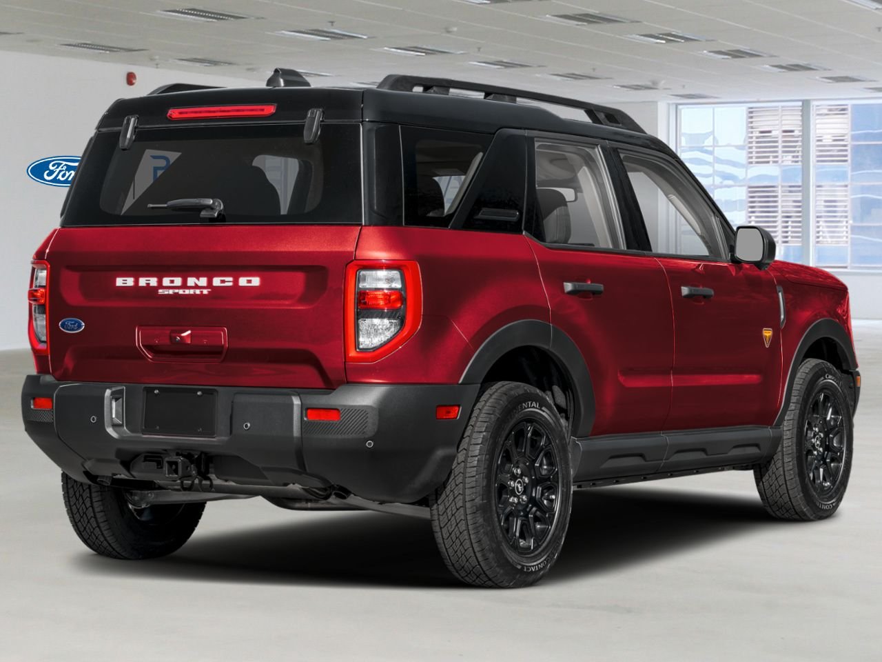 2026 Ford Bronco Sport Ruby Red Metallic Tinted Clearcoat Rouyn-Noranda - photo #2