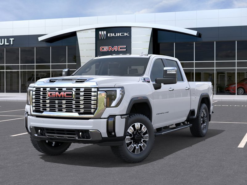 GMC Sierra 2500HD Denali cabine multiplace 4RM 159 po 2026 BLANC SOMMET Sherbrooke - photo #5