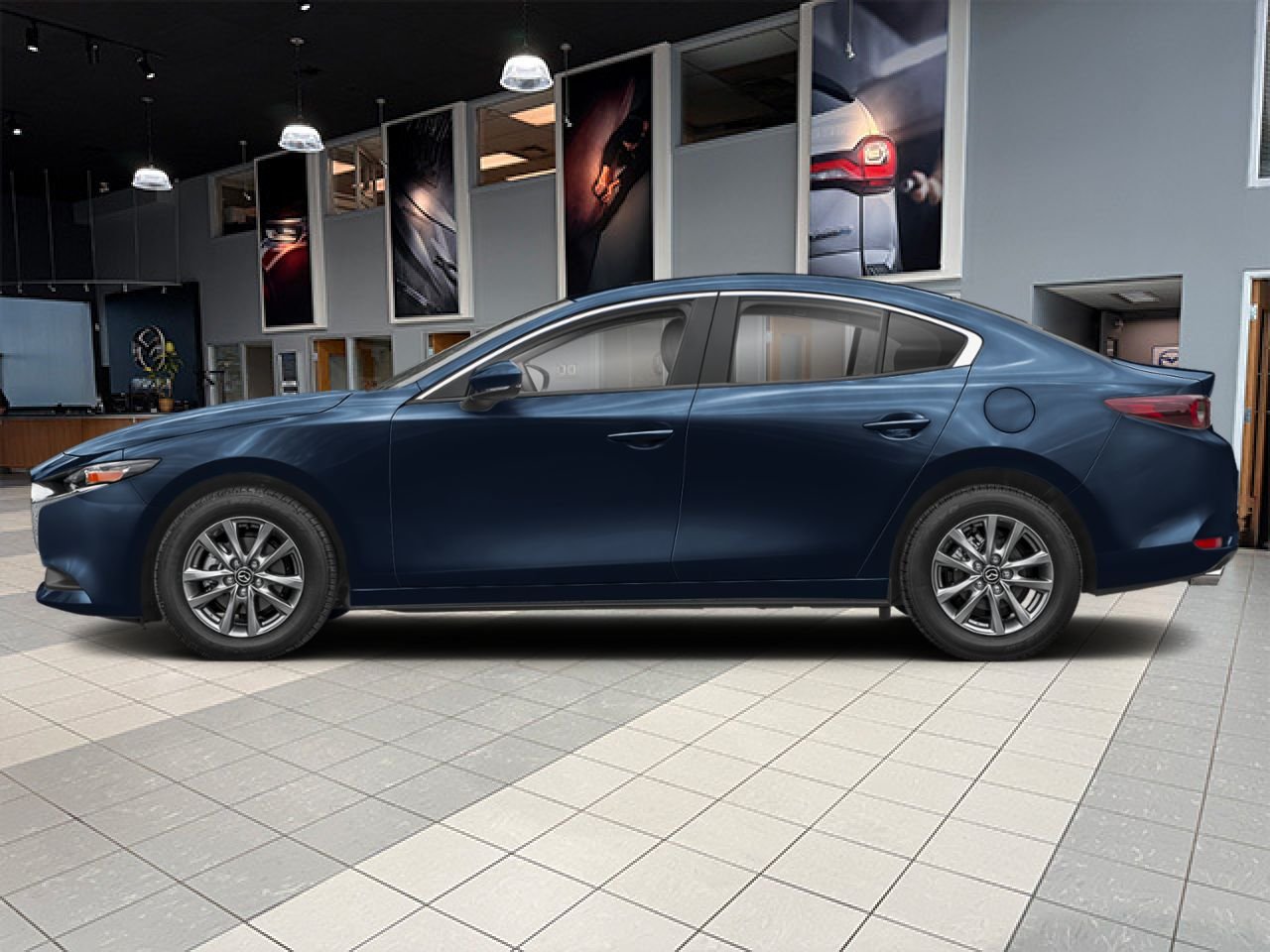 2026 MAZDA Mazda3 Deep Crystal Blue Mica Notre-Dame-des-Prairies - photo #1