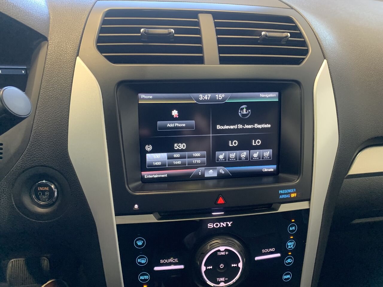 Ford Explorer SPORT EXPLORER SPORT 2015 Blanc Châteauguay - photo #27