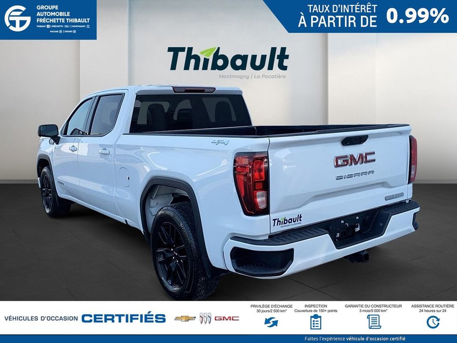 GMC SIERRA 150 AT4 cabine multiplace 4RM 157 po 2024 Blanc