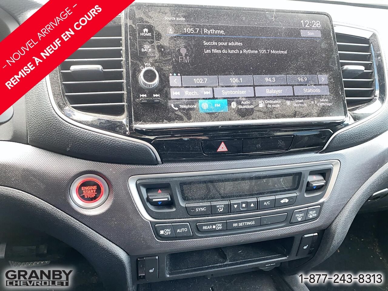 2025 Honda Ridgeline Sport Traction Intégrale | 26-0168A White Granby - photo #11