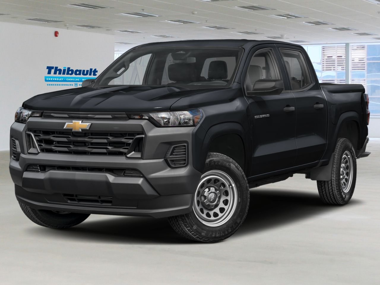 CHEVROLET COLORADO Trail Boss cabine multiplace 4RM 2026 Noir Sherbrooke - photo #0