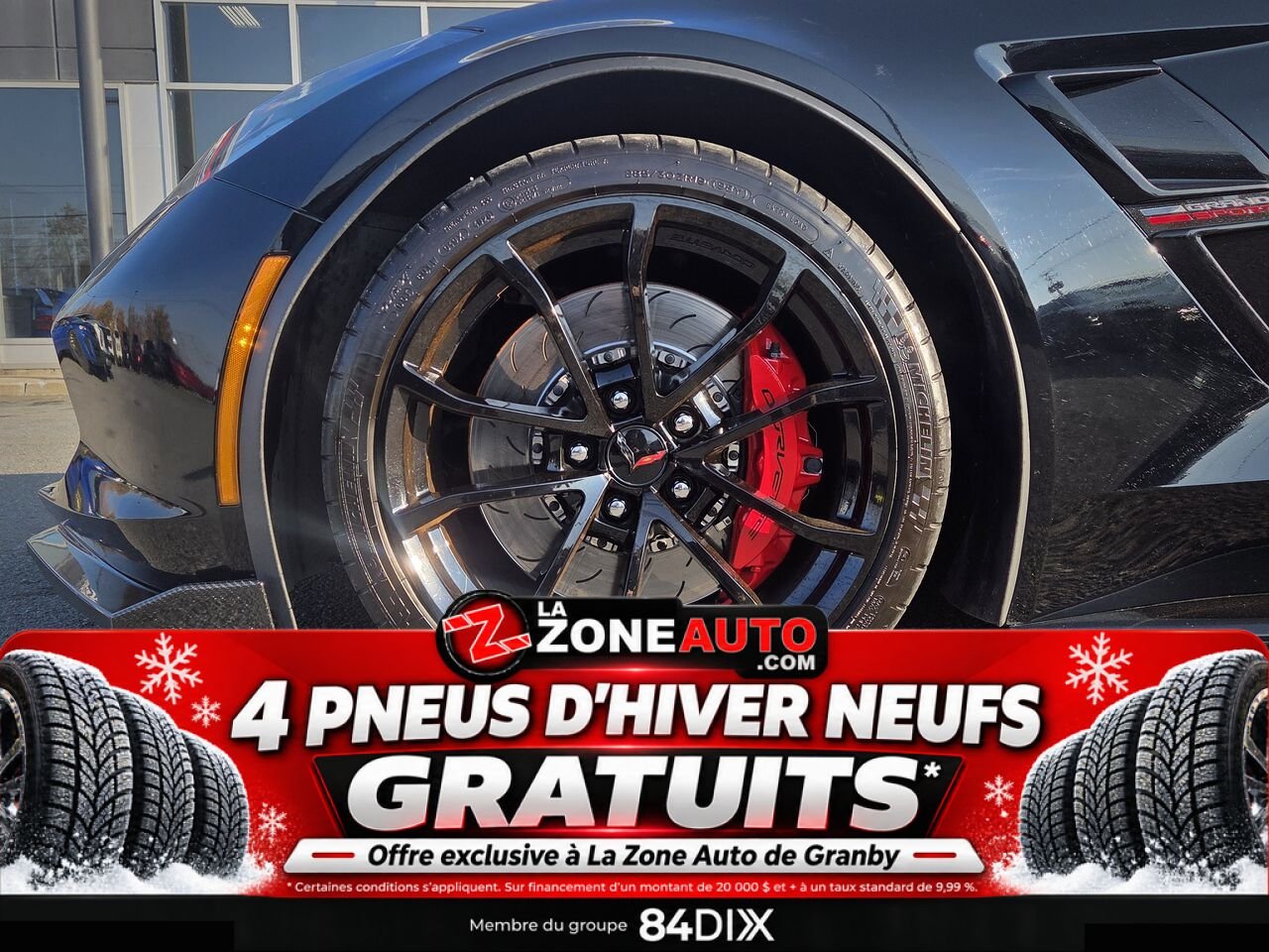 Chevrolet Corvette Grand Sport Convertible 2019 Noir Granby - photo #10