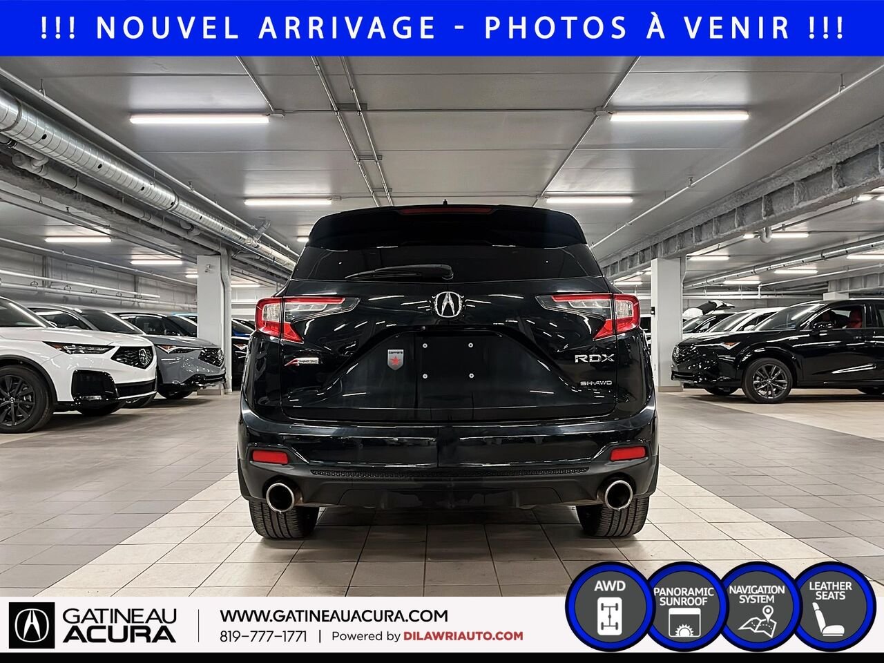 Acura RDX A-Spec SH-AWD 2021 Noir Gatineau - photo #5