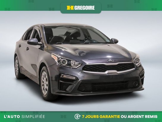 2021 Kia Forte LX MANUEL AC GR ELECT CAM RECUL BLEUTOOTH Grey