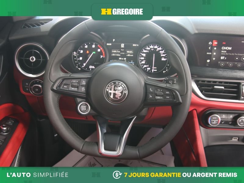 2021 Alfa Romeo Stelvio Red Blainville - photo #23