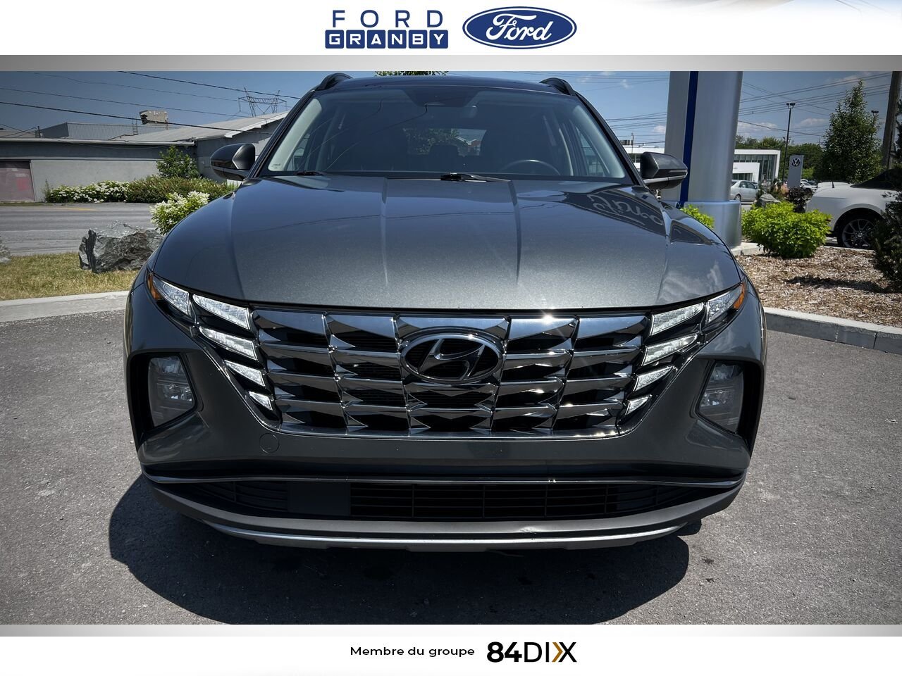 Hyundai Tucson hybride rechargeable 2022 Gris Granby - photo #9