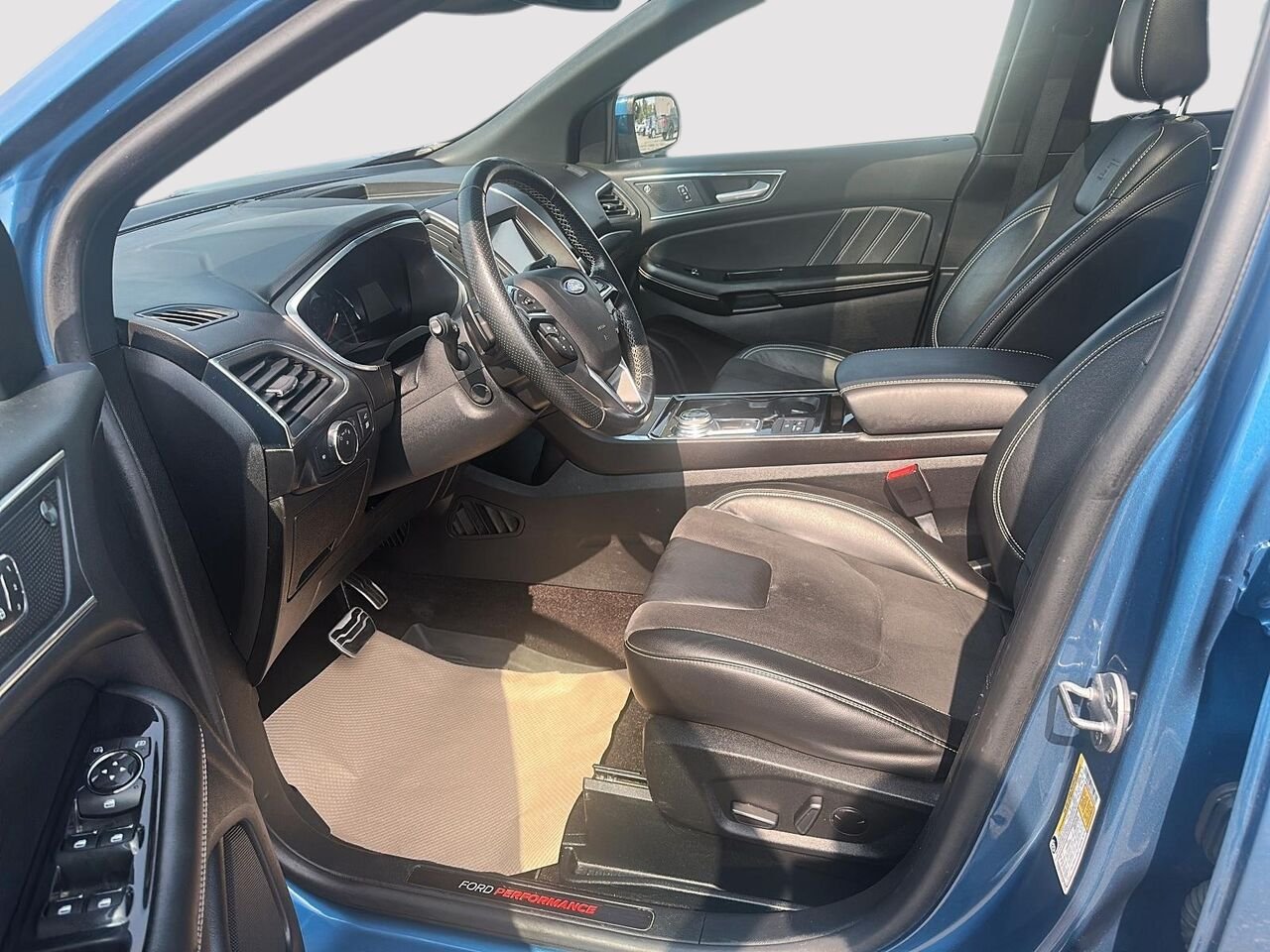 2020 Ford Edge Blue Rouyn-Noranda - photo #7