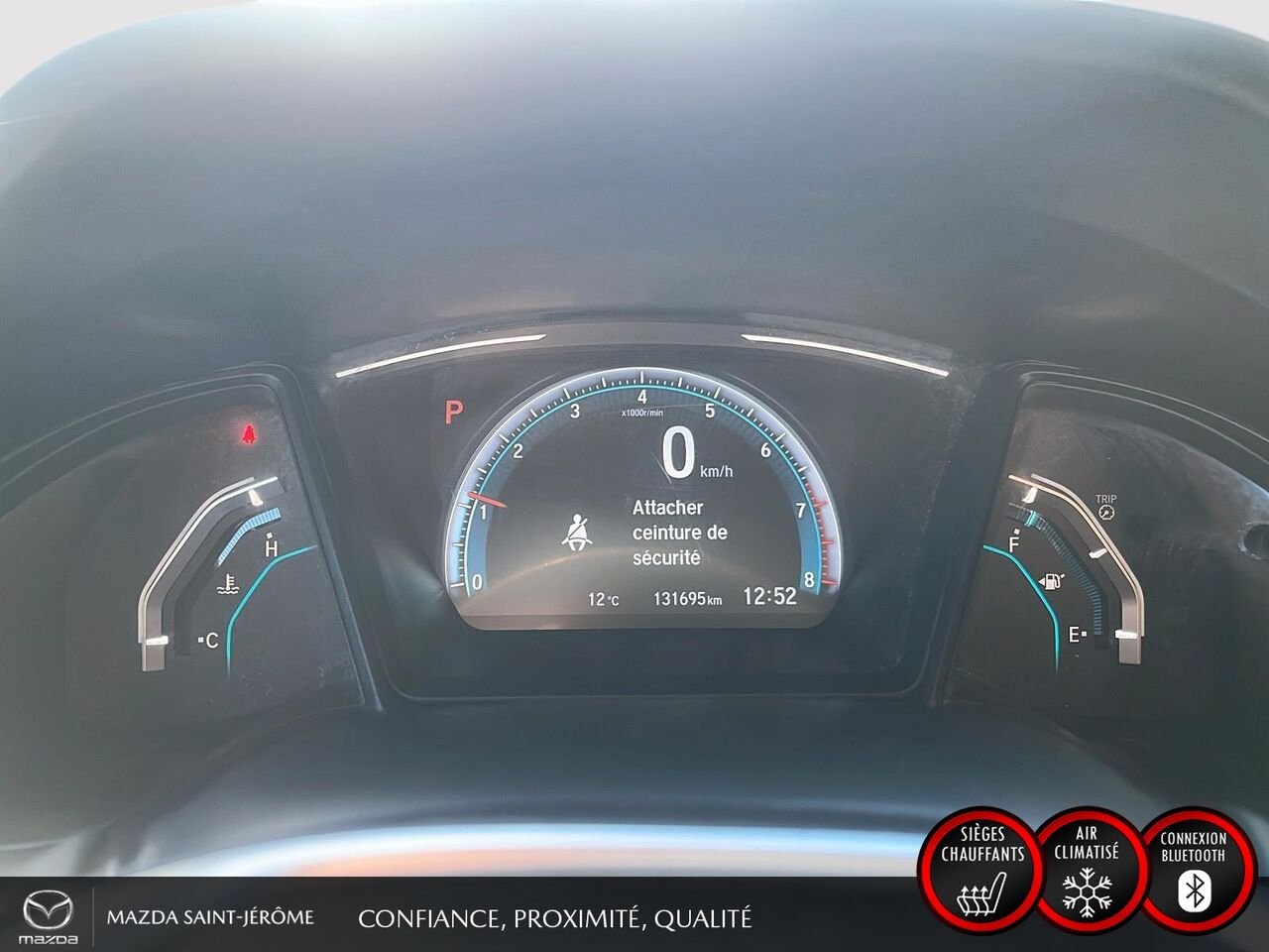 Honda Civic Berline 2020 Blanc Ste-Agathe des Monts - photo #16