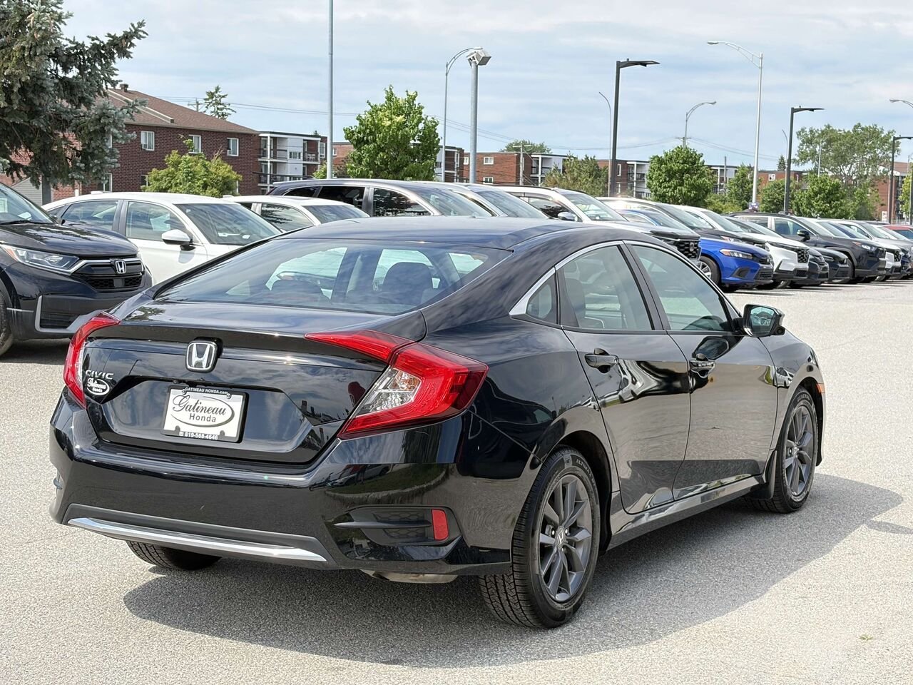 Honda Civic EX 2021 Noir Gatineau - photo #5