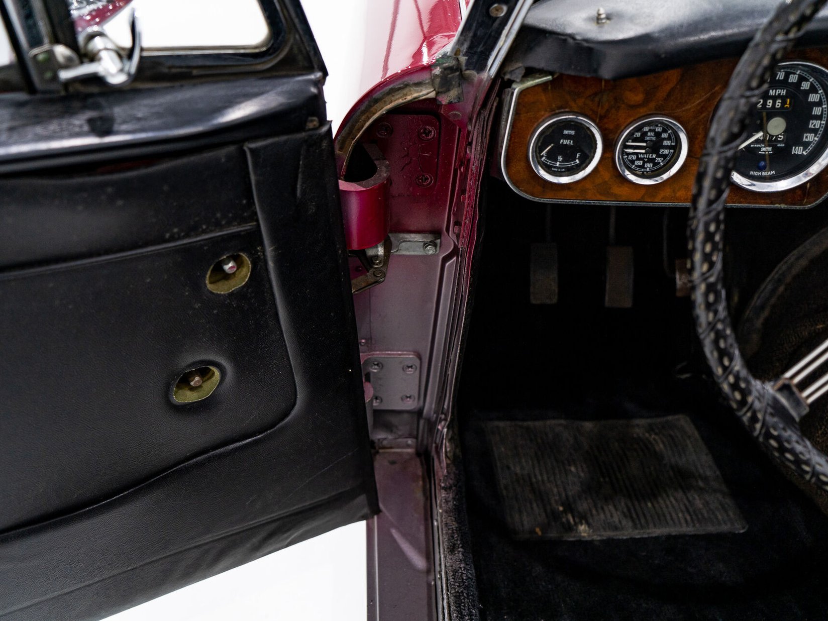1960 Austin Healey 3000MKIII Project Car **PRIX EN USD** Red Montreal - photo #79