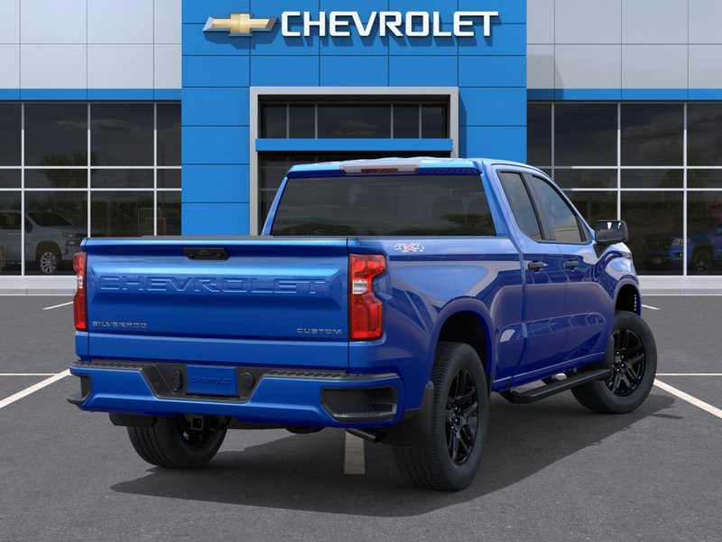 2026 CHEVROLET Silverado 1500 Custom cabine double 4RM 147 po RIPTIDE BLUE METALLIC Montmagny - photo #3